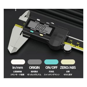 Pied à Coulisse Vernier Mitutoyo - Plage 0-130 Mm / 0-5 Pouces - Précision 0,02 Mm / 0,001 In - Réglage Fin - Acier Inox