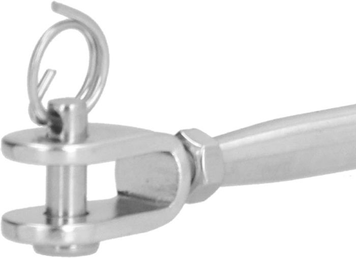 Lot De 2 Tendeurs à Œil M10 (3/8") Jaw & Jaw – Acier Galvanisé 3200 Lbs – Idéal Toile Ombrage & Corde Linge
