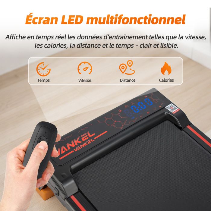 Walkingpad Z3 – Tapis De Marche Pliable, écran LED Incliné, 1-6 Km/h, Moteur 2.0 CV, 110 Kg