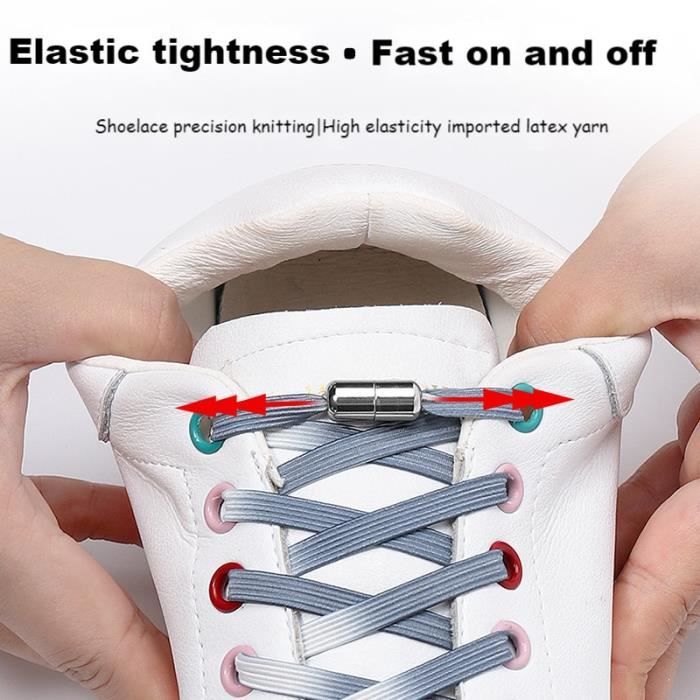 Lacets de chaussures en caoutchouc deals