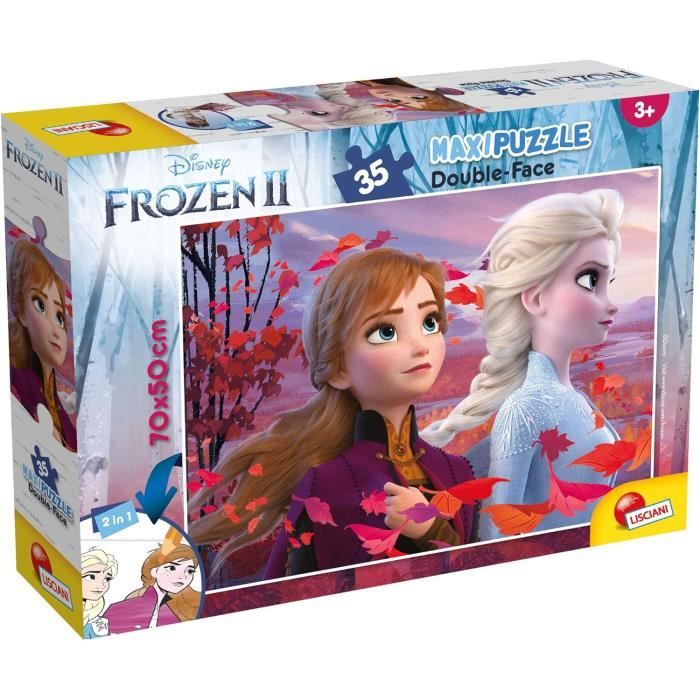 Lisciani - Disney Puzzle La Reine des Neiges 2 - Maxi Puzzle 35 Pièces ...