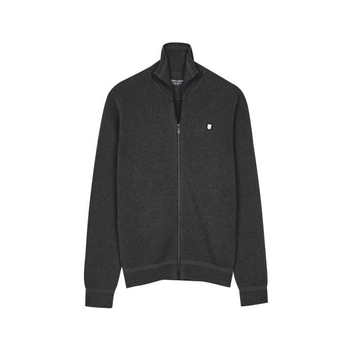 Gilet Homme TEDDY SMITH Ettore Col Montant Noir