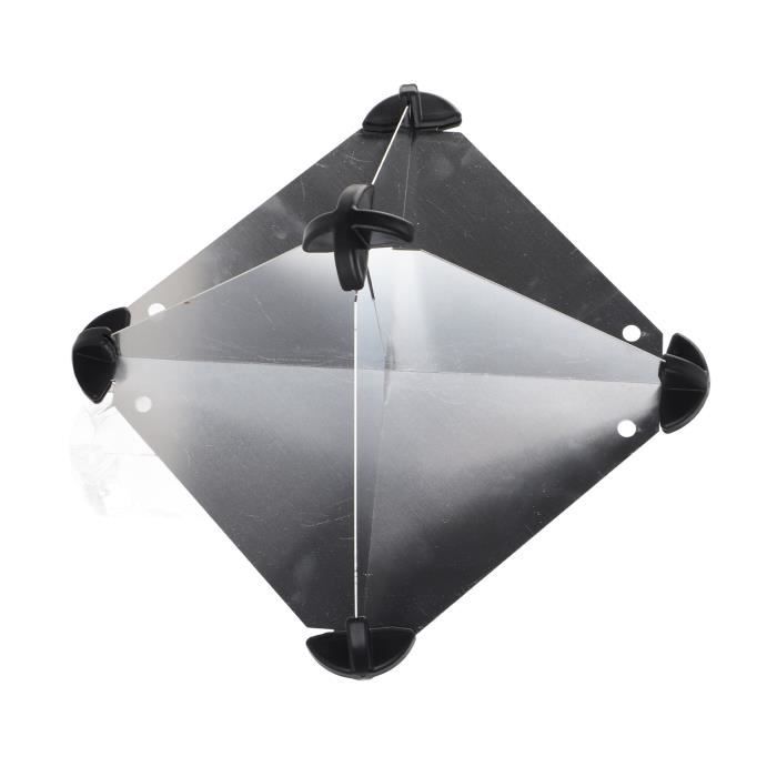 Lot De 10 Réflecteurs Radar Aluminium 12 X 12 X 12’’ – Type Octaédrique Pour Voiliers Et Bateaux Moteur