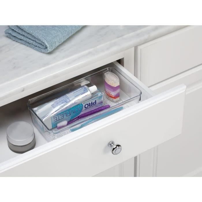 5 Séparateurs D'étagère Magnétiques En Plastique Transparent - Organisation Magasin, Placard, Rangement