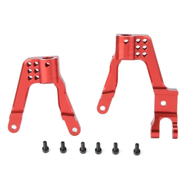 Plaque D'amortisseur Avant Pour Voiture RC Typhon 380 1/18 - En Alliage D'aluminium, Couleur Noire