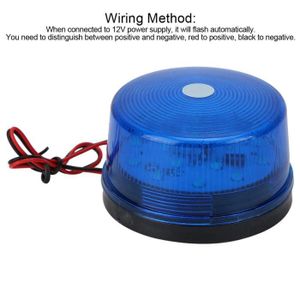 Gyrophare Halogène 12V Pour Tracteur - Base Magnétique Flexible, Feu Rotatif 55W, Certifié ECE R10/R65