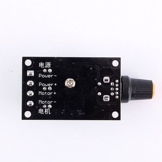 PWM Gebildet 2pcs 6V-28V 3A 80W Contr/ôleur de Vitesse Moteur DC Vitesse R/églable R/éversible DC Moteur Pilote pour la Commutation Marche Arri/ère