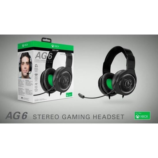 PDP Afterglow AG6 Casque Gaming Filaire Pour XBox One Micro Perche Compatible PC Smartphones Cdiscount Informatique