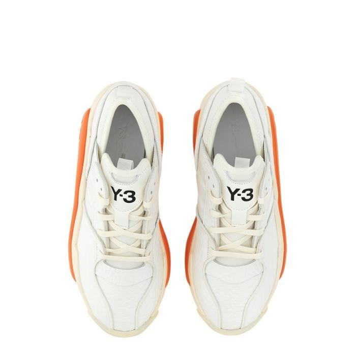 ADIDAS Y 3 YOHJI YAMAMOTO FEMME HR1976CWHITEORANGE MULTICOLORE BASKETS Noir Cdiscount Chaussures