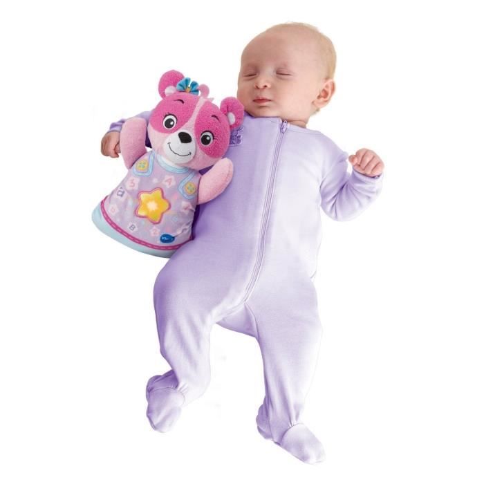 VTECH BABY Mon Ourson a Merveille Rose Cdiscount Jeux Jouets