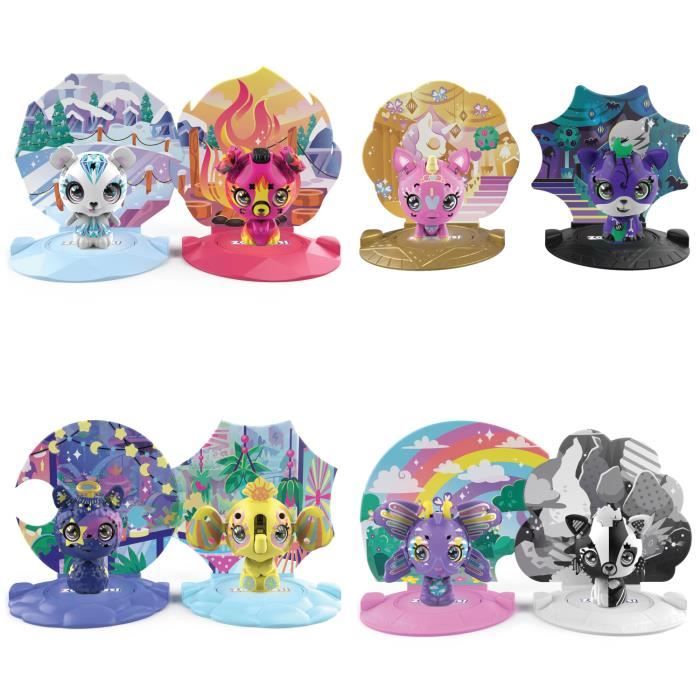 Découvrez ce produit à 14,14€ au lieu de 34,99€ ! 🧸 Zoobles Jouet - Maison Magique Modulable Zoobles - Boules Magiques Colorées Transformables en Animaux Fantastiques - 1 Figurine Z-Girlz Exclusive
