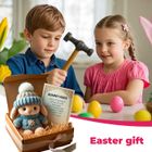 Mini Lapin En Peluche 15 Cm – Cadeau De Pâques – Poche Positive – Fait Main – Soutien émotionnel