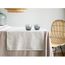 Chemin De Table Uni 100 Lin Lave 185gr M2 50x146cm James Blanc