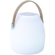 Lampe enceinte bluetooth sans fil - LUMISKY - MINI MAY PLAY - H23 cm - LED blanc et multicolore dimmable-0