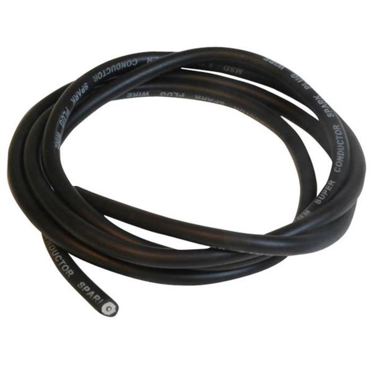 2EXTREME 7mm Zündkabel, 1m, orange, kompatibel für Roller, Moped, Motorrad, Enduro, Supermoto, Quad