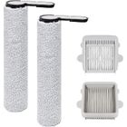 SIKSOG Accessoires de rouleau de brosse pour Roborock F25, F25 ACE, F25 RT, F25 LT, F25 ALT pièces