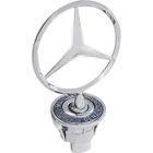 ZISONIX Emblème d'ornement de Capot Avant de Voiture en métal pour Mercedes Benz Classe C E S W