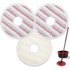 FAMIROSA Tête de Serpillière pour Vileda Spin and Clean Mop, 3 PCS Remplacement lavables et réutilisables pour la tête de mop