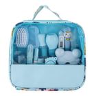 SURENHAP 13 PCS Trousse de toilette nouveau-né bébé soins de santé essentiel de Toilette Coupe-ongles -Bleu