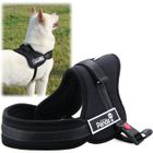 XCSOURCE Harnais de Chien - PS018 - Réglable - Rembourré - Noir - Taille L (70-90cm)