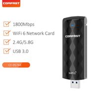 WiFi 6 USB - Adaptateur Wifi Usb Sans Fil Pour Pc, Carte Réseau, 1900mbps, 650mbps, Dongle, Récepteur Wi-fi 6