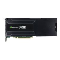 NVIDIA GRID K2 - Carte graphique - 2 GPUs - GRID K2 - 8 Go GDDR5 - PCIe 3.0 x16 - san ventilateur