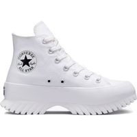 Chaussures Femme - CONVERSE - Chuck Taylor All Star Lugged 2.0 Hi - Blanc - Textile - Lacets