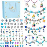 Kit De Perles Pour Bracelet Enfant – 350+ Pièces, Acrylique, 24 Styles – Coffret Bijoux DIY Pour Filles 6-12 Ans