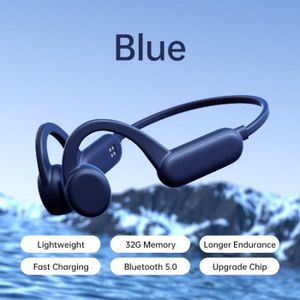 OREILLETTE BLUETOOTH Mettre à niveau le bleu-Sophia-Écouteurs sans fil 
