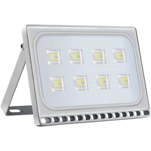 Auralum Projecteur LED 50W Blanc Froid COB LED Projecteur /Étanche IP65 Lumi/ère dInondation Gris Coque