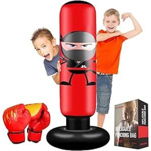 Sac de boxe réglable avec punching ball (enfants) / DBX Bushido