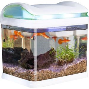 AQUARIUM Aquariums - Aquarium: Aquarium De Transport Avec Filtre, Eclairage Led Et Usb, 3,3 Litres (Mini Aquarium, Usb Aquarium, Ensem[Y100]