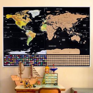 Poster xxl carte du monde - Cdiscount