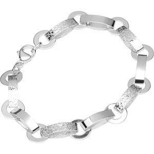 BRACELET - GOURMETTE NKlaus Bracelet 925 Argent Sterling 20cm Chaine Ca