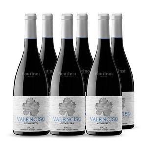 VIN ROUGE Valenciso Cemento Rioja Rouge 2020 6x75cl