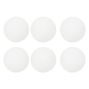 BALLE TENNIS DE TABLE Dioche Balles de ping-pong 6Pcs/Jeu REGAIL Balles de Tennis de Table en Plastique ABS 3 Étoiles pour Sports Entraînement de