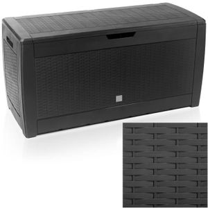 Tood Malle De Rangement 330 L 120 X 45 X 60 Cm Gris Anthracite