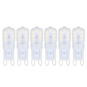 AMPOULE - LED Drfeify Ampoule LED G9 Lot de 6 ampoules LED G9 à 