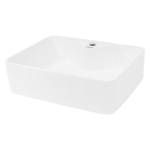 lavabo a poser design rond ceramique blanc cdiscount bricolage