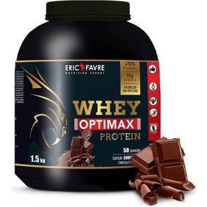 PROTÉINE Eric Favre - Whey Optimax Protein - Proteines - Chocolat - 500g