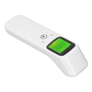 THERMOMÈTRE BÉBÉ COC-7352625073994-thermomètre pour bébé Thermomètre frontal blanc avec grand écran, fonction de mémoire, thermomètre infrarouge deco