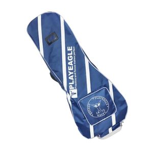 SAC DE GOLF Heavy Duty Golf Travel Carry Bag Protection Rain Hood Bouclier Anti-poussière pour équipement de Parcours de Golf Club bleu