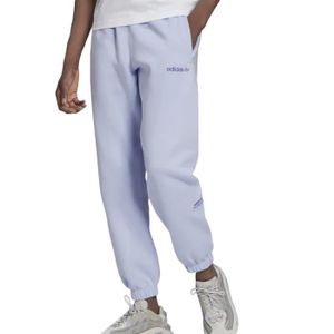 SURVÊTEMENT Jogging Homme Adidas Linear - Violet - Taille haute - Poche latérales - 100% Coton