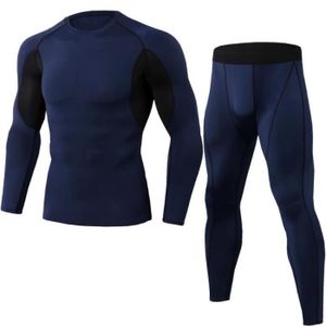 Iiniim Collant Thermique Homme Sous-Vêtement Caleçon Long Collant Chaud  Compression Base Layer Legging M-XXXL Bleu - Cdiscount Chaussures