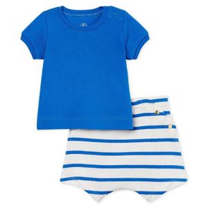 Taille Fabricant: 3M Marshmallow//Multico 01 B/éb/é Fille Multicolore Petit Bateau Belly Robe 62