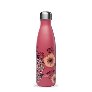 GOURDE  BOUTEILLE ISOTHERME - ANEMONES 500 ML - QWETCH
