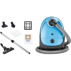 ASPIRATEUR TRAINEAU One Aspirateur Traîneau, Aspirateur Compact (Bleu 