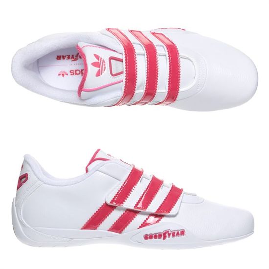 Basket adidas goodyear blanche online
