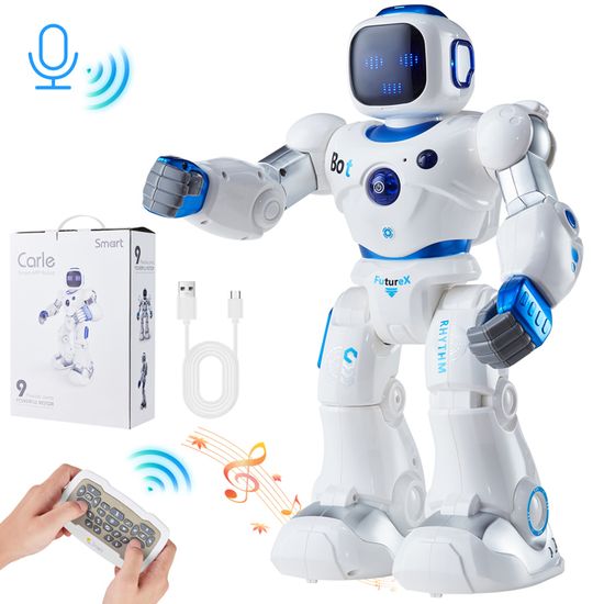 Robot Télécommandé Pour Enfants - Danse, Chante, Gestes - Cadeau Interactif 3-12 Ans