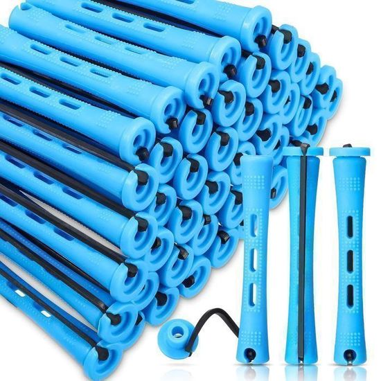 Lot De 12 Bigoudis Auto-agrippants - Diamètre 48mm - Pour Boucles Et Mise En Plis - Marque Mezzo - Neuf